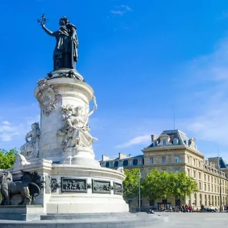 Elegant & Bright Close To Canal Saint-martin Appartamento Parigi